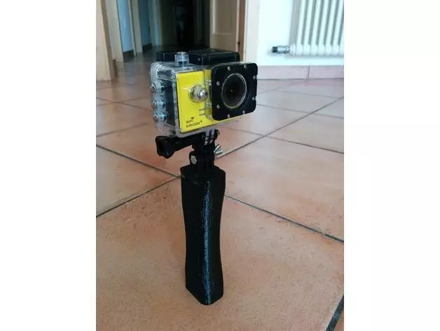 Gopro selfie 3way stick mount 3D print model