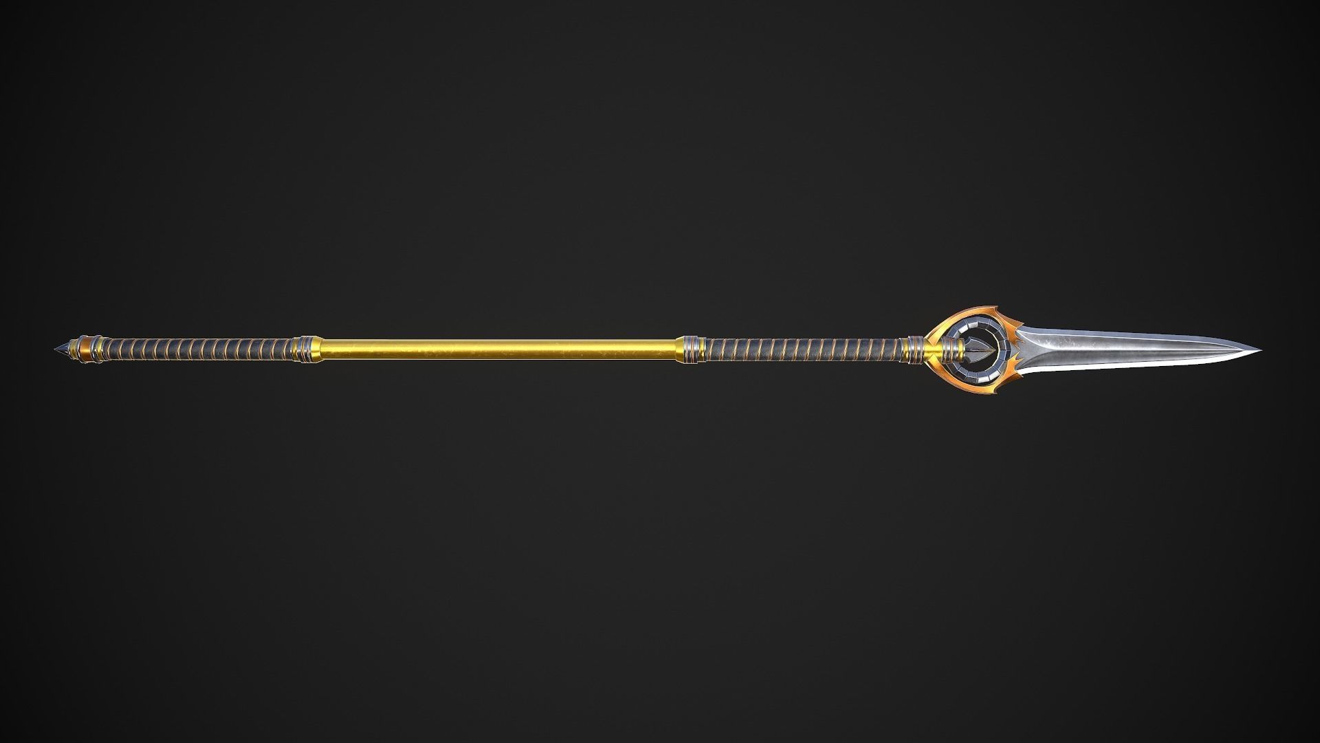 Melee Weapon Set A7 3D Model Collection_20