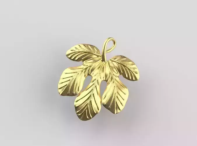 leaf pendant