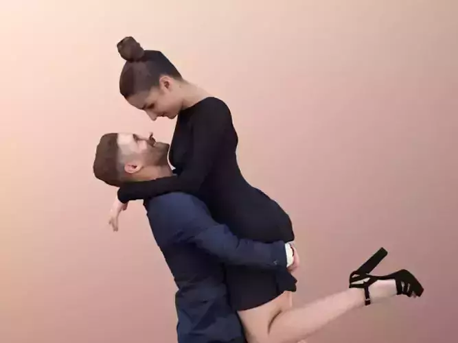 Sheona Tony 10629 - Couple In Love Him Carrying Her 3D model