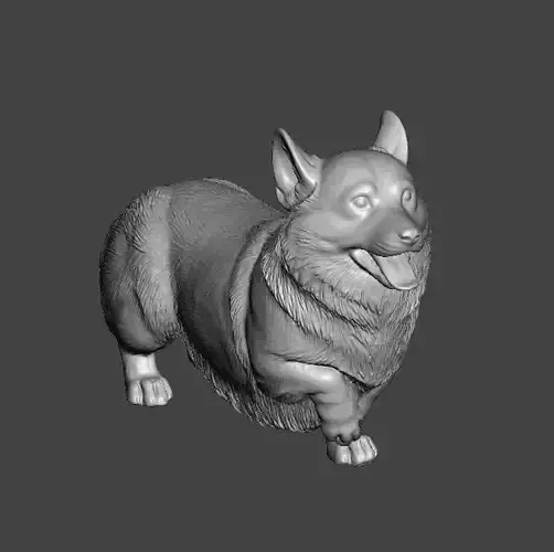 Pembroke Welsh Corgi 3D print model