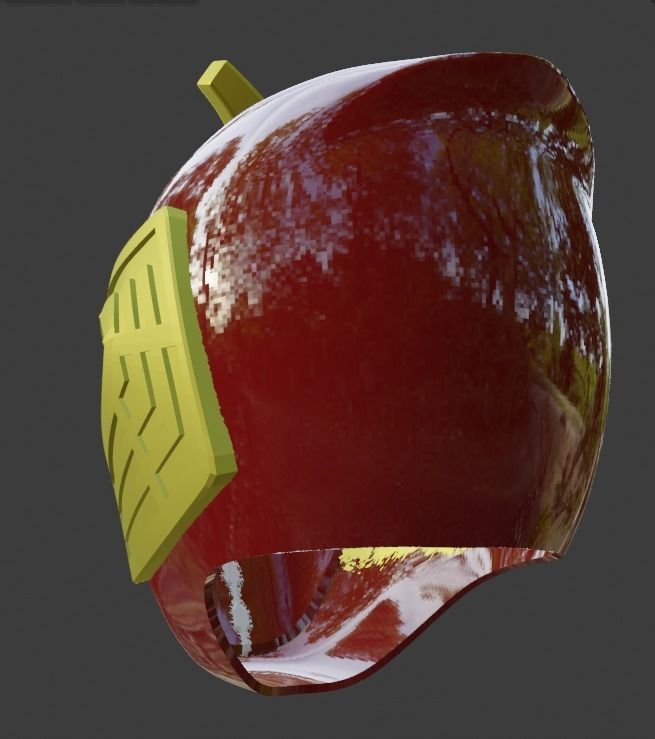 Kabuto Raiger 3D printable Helmet 3D print model_6