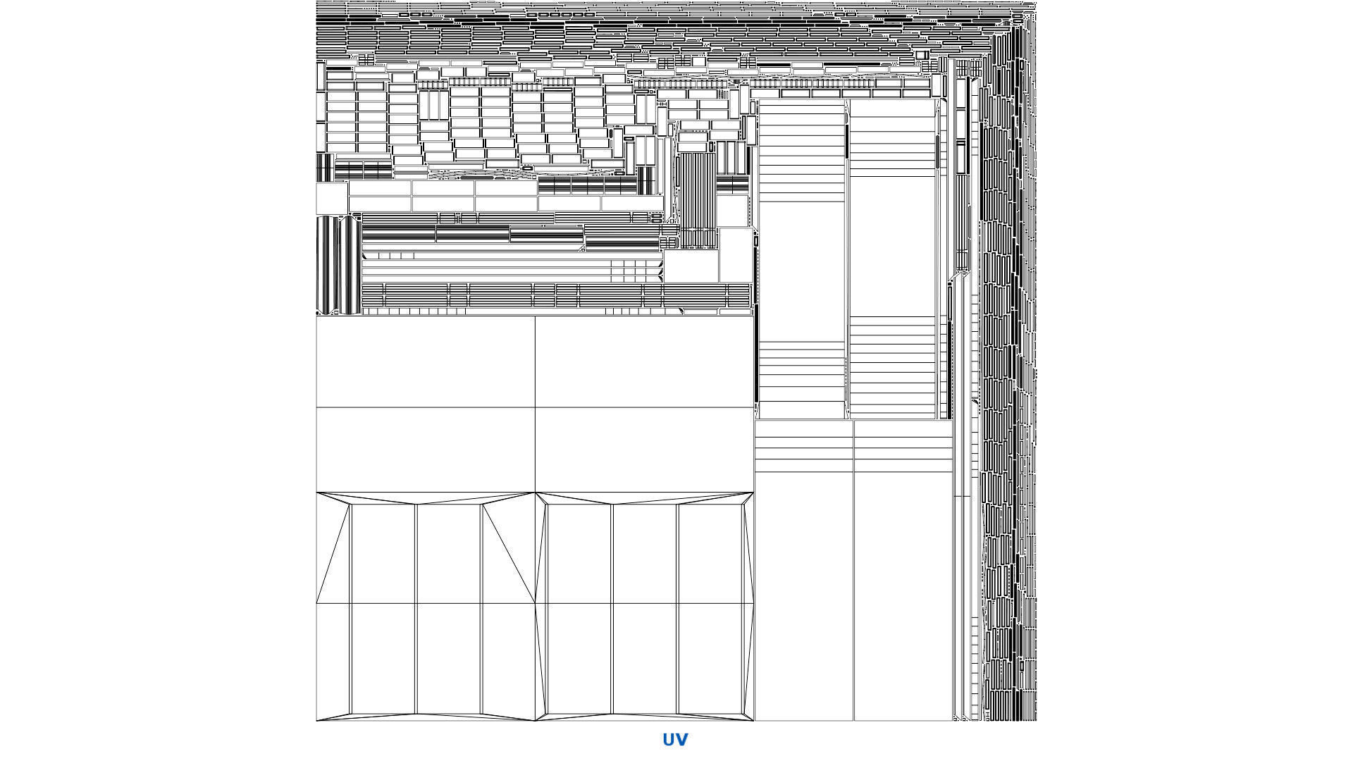 Entrance 2A Low-poly 3D model_14