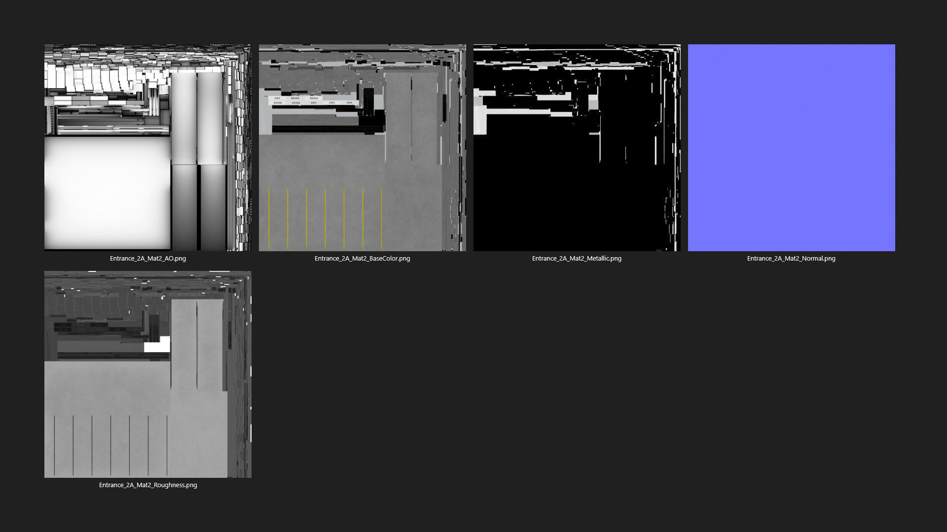 Entrance 2A Low-poly 3D model_15