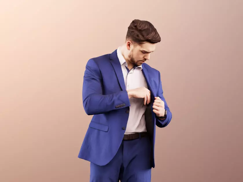 Kilian 11588 - Business Man In Blue Suit 3D model_0