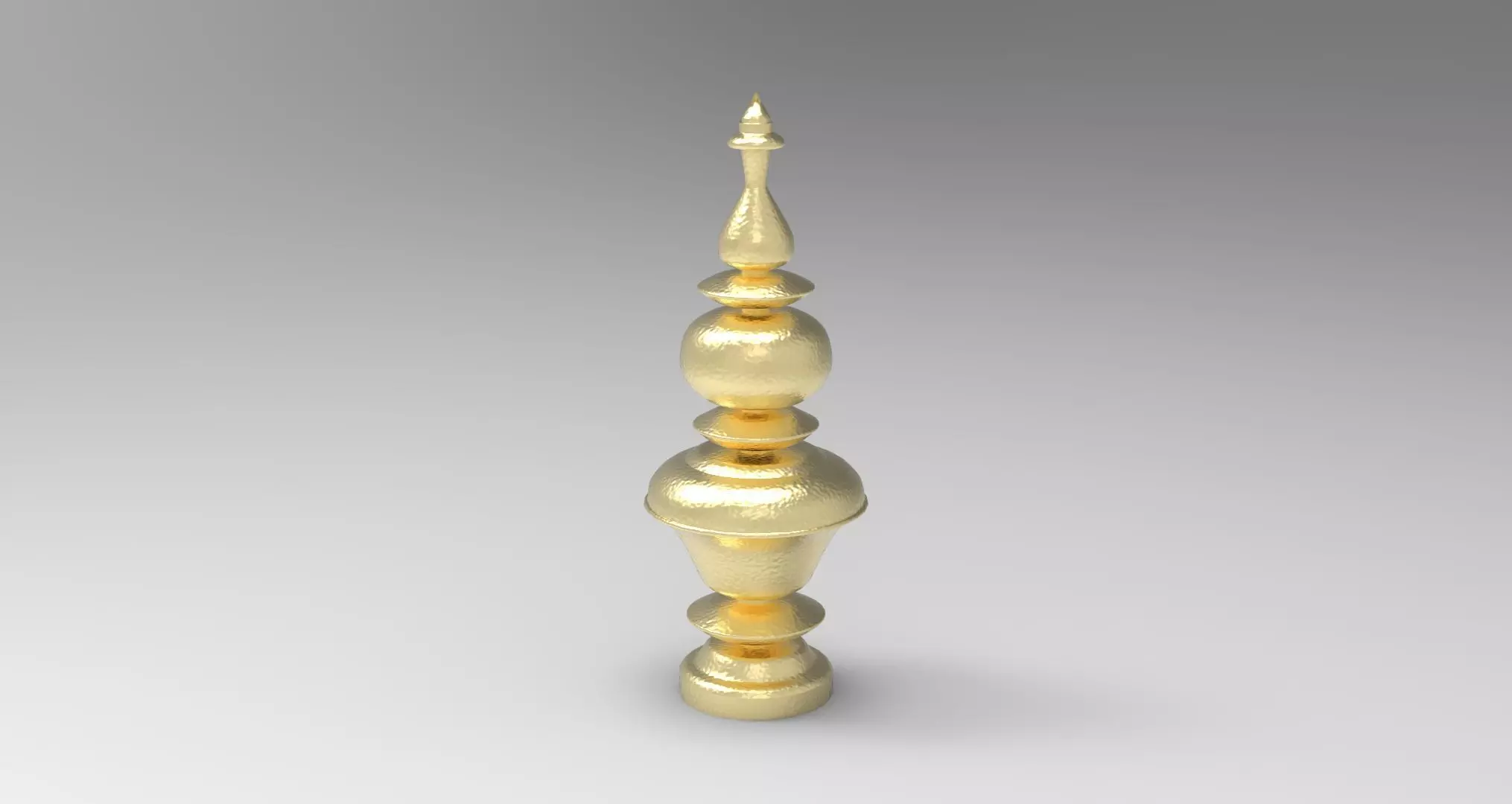 Lathe Kalash 3D print model_0