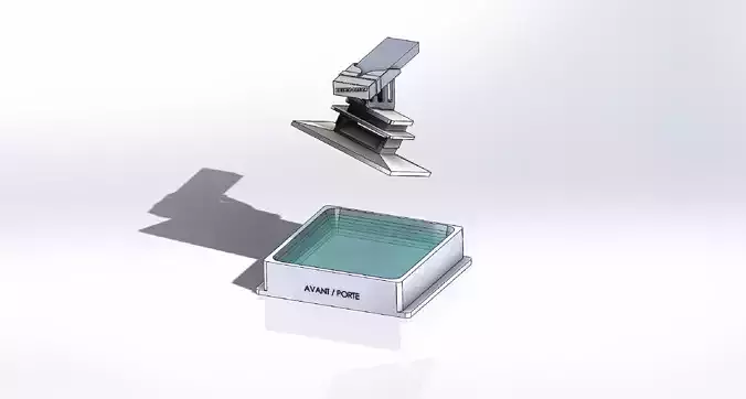 Dripping bracket for Peopoly Moai 130 3D print model