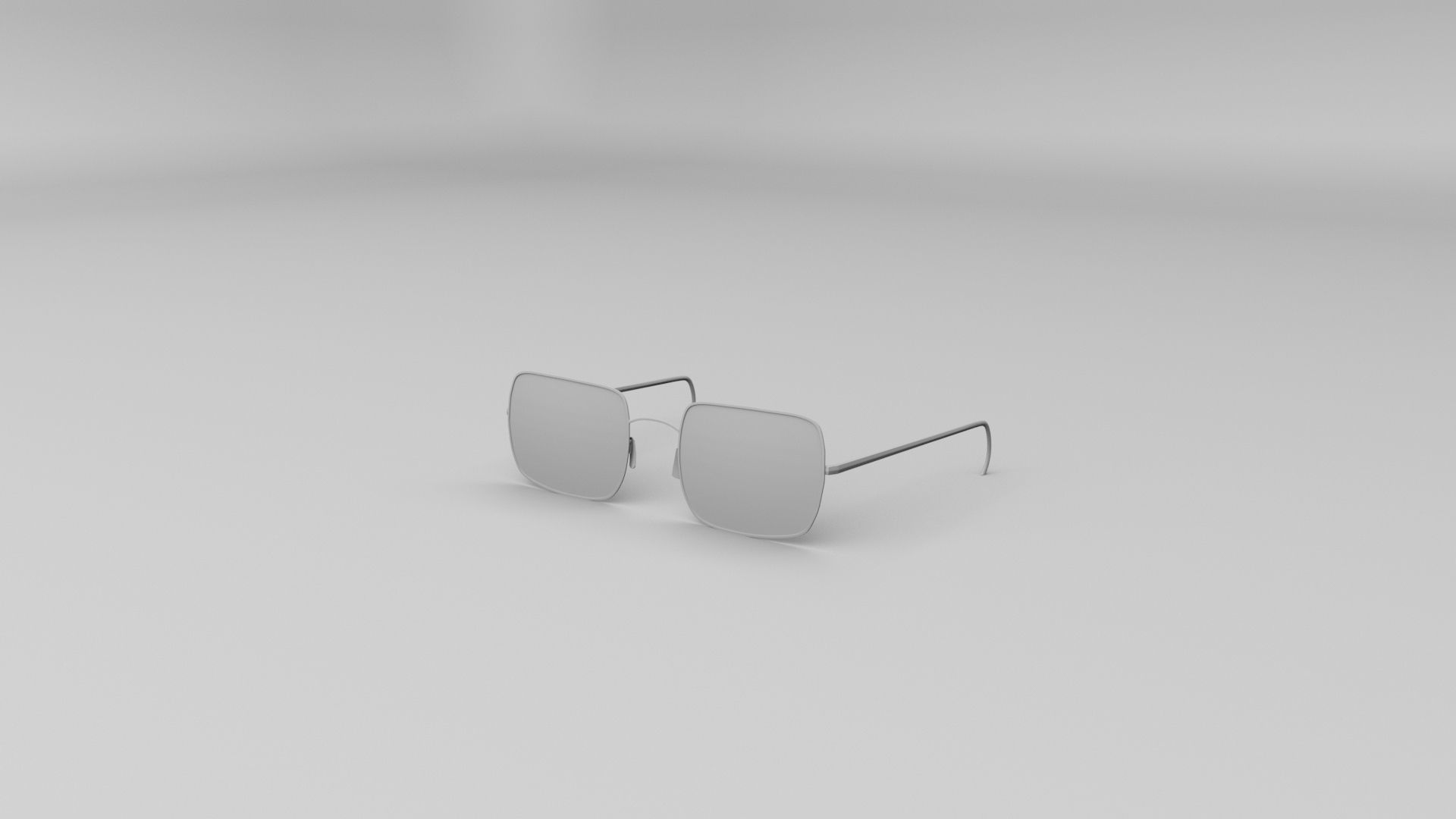 Glasses pair of sunglasses 3D model_2