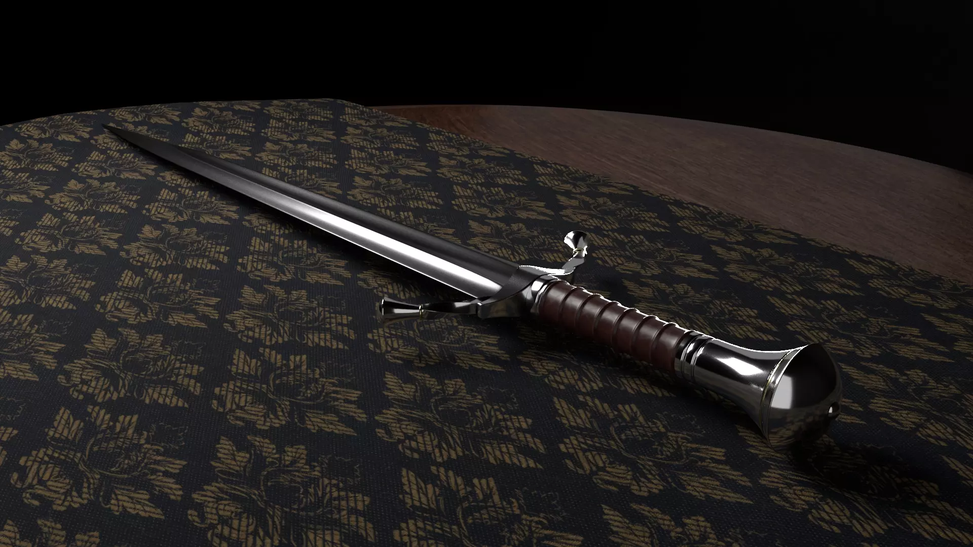 Sword of Boromir 3D model_0