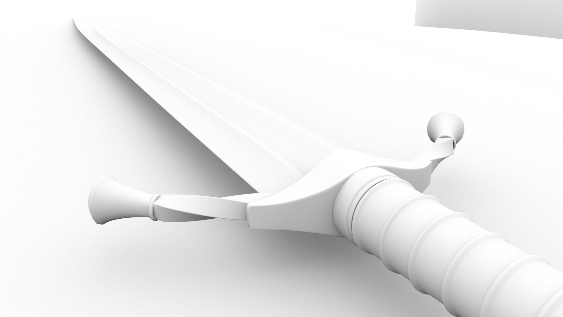 Sword of Boromir 3D model_8