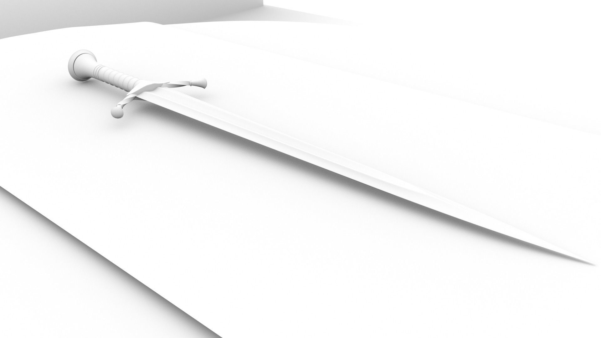 Sword of Boromir 3D model_6