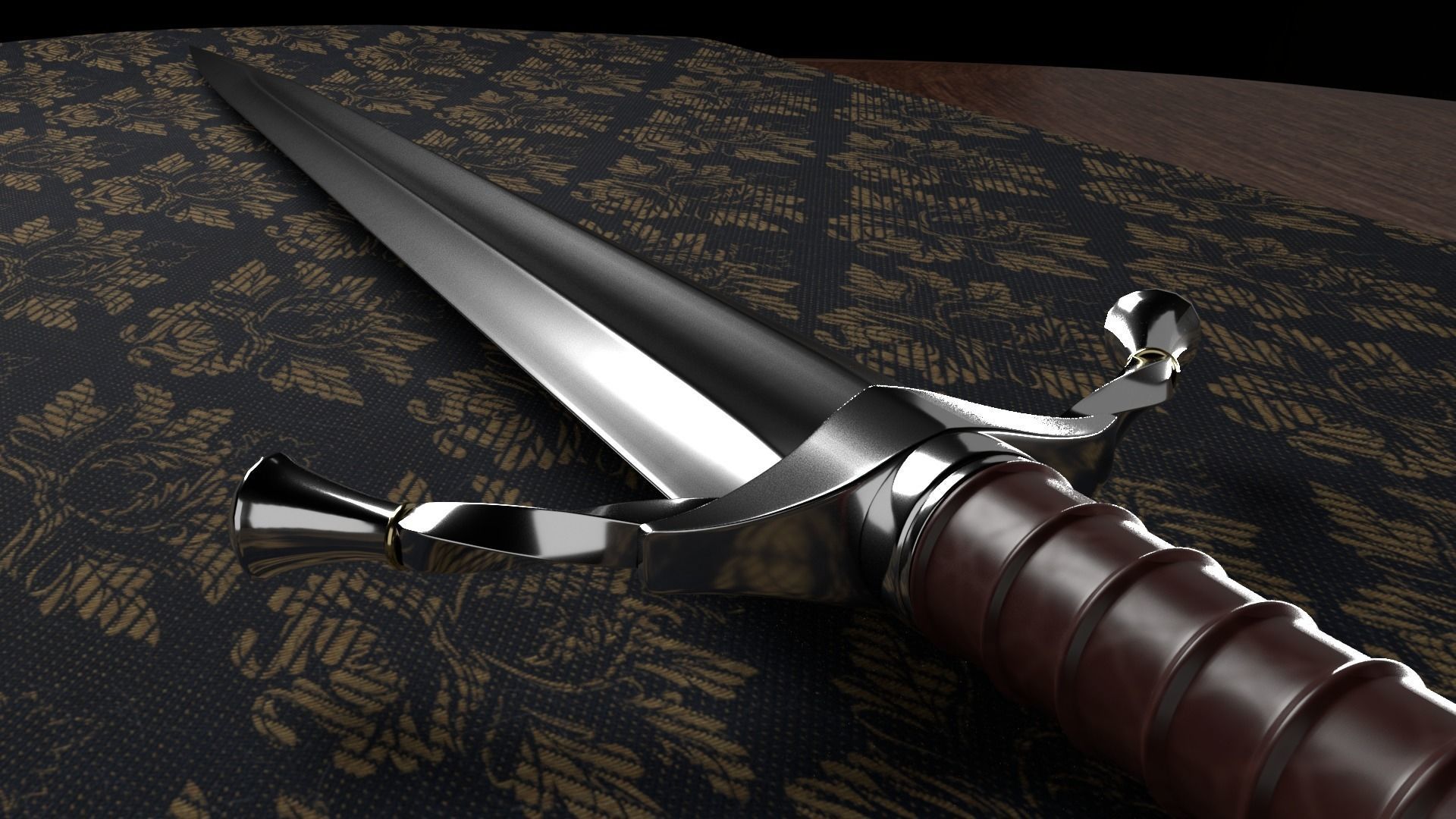 Sword of Boromir 3D model_2