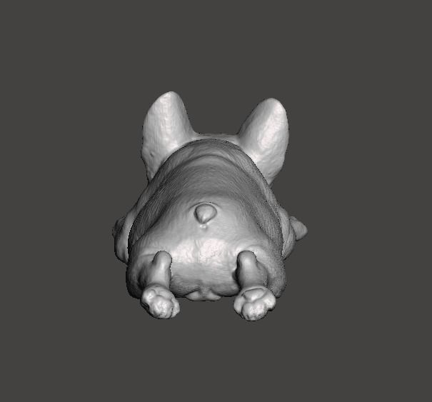 French Bulldog Cute Sleeping 2 3D print model_4