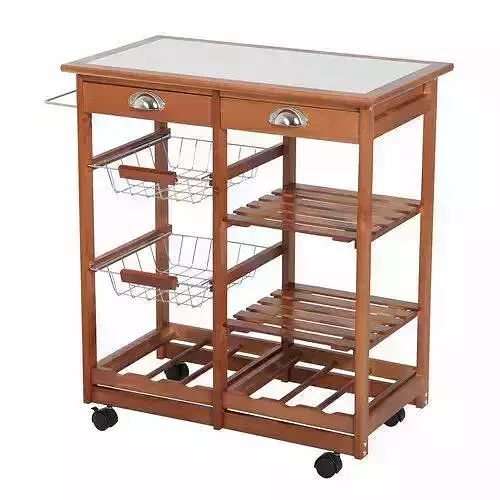Serita Kitchen Island Wood