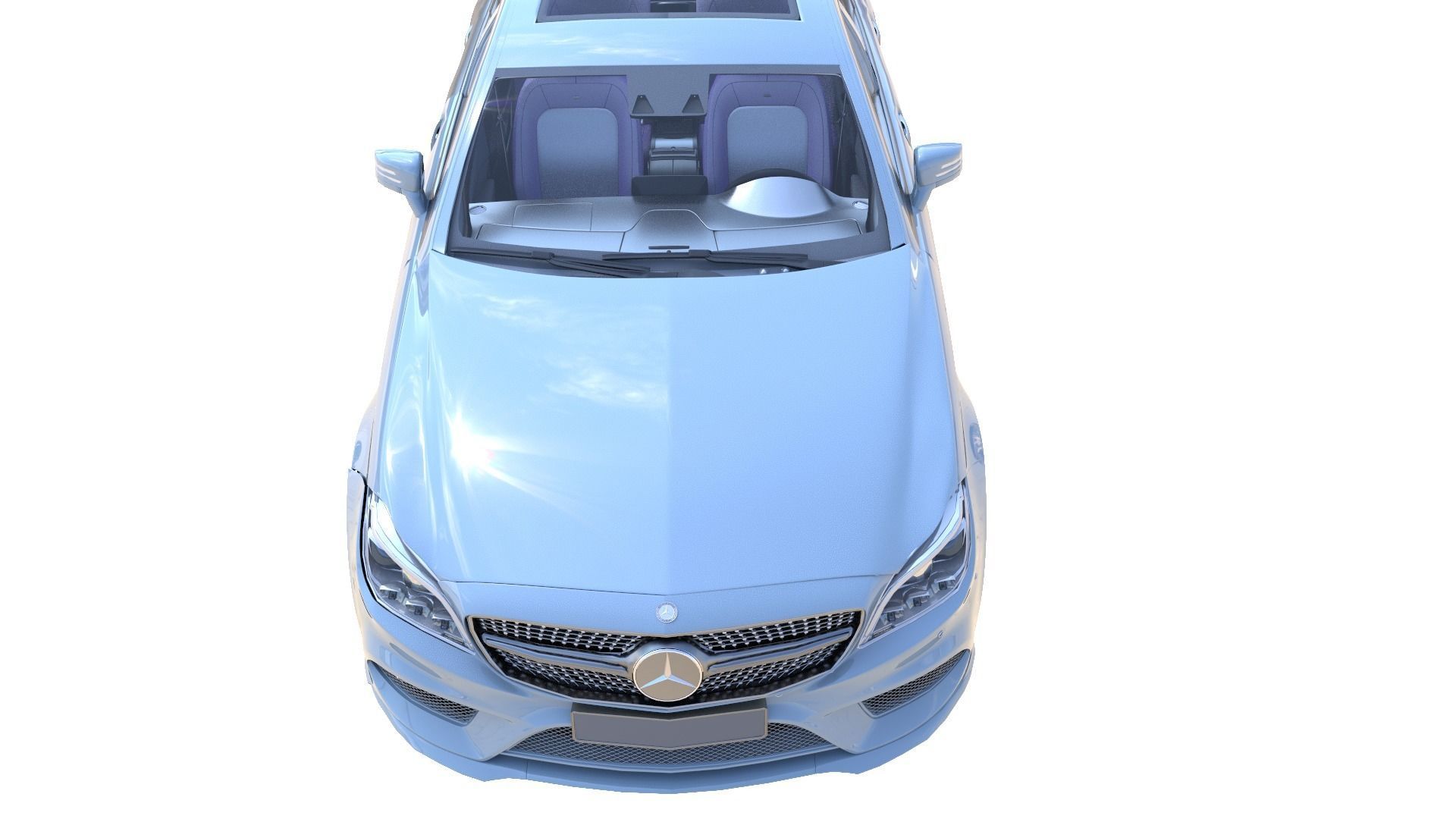 Car Model in Maya 3D model_2