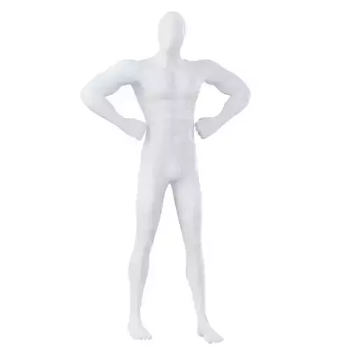 Abstract fitness mannequin with muscles 161