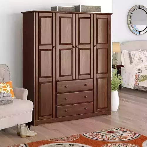 Mocha Musman Armoire 3D model