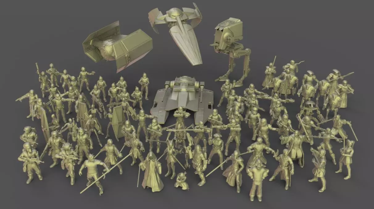 Star Wars Legion miniatures MEGAPACK 3D print model_0