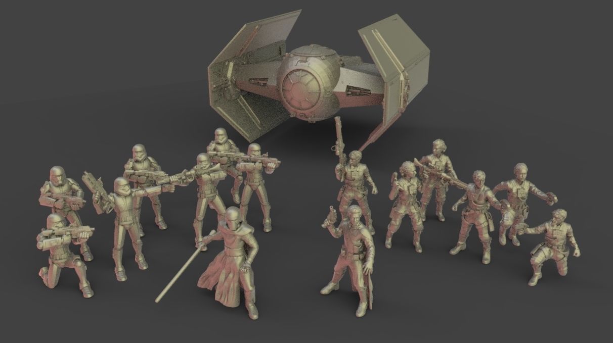 Star Wars Legion miniatures MEGAPACK 3D print model_6