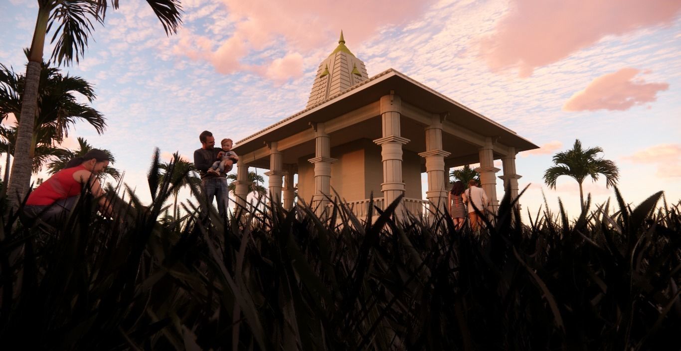 Temple Design - 3D Model 3D model_2