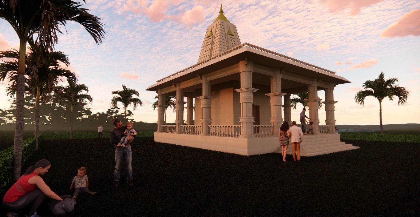 Temple Design - 3D Model 3D model_11