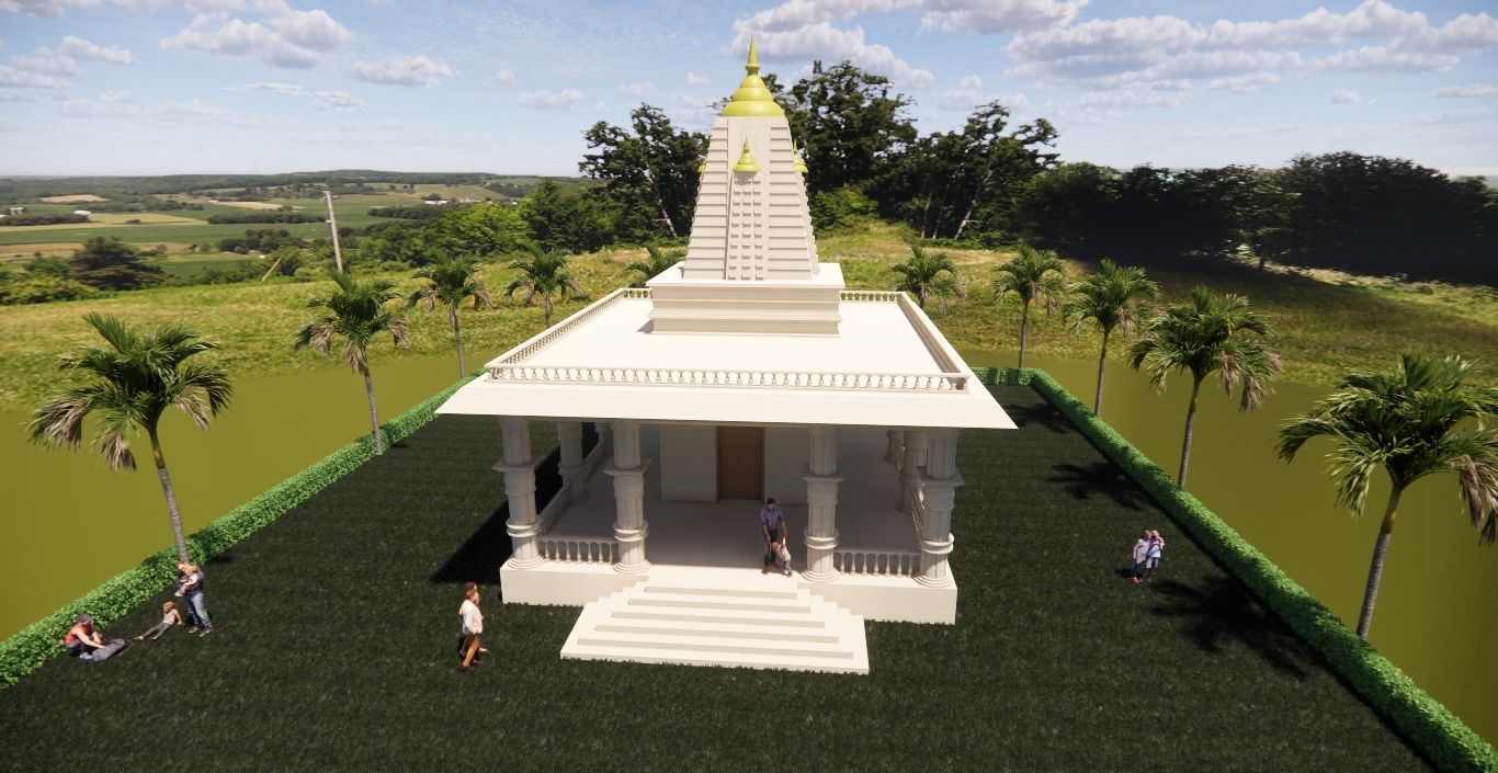 Temple Design - 3D Model 3D model_10