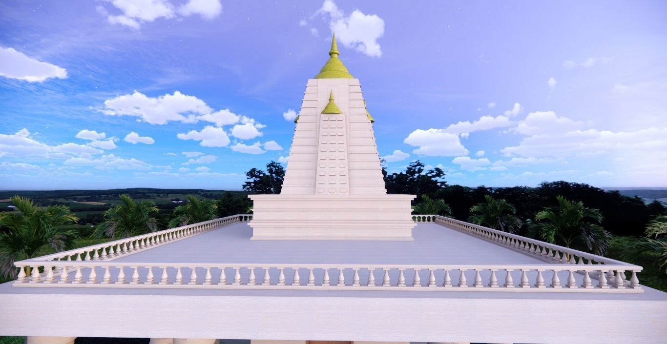 Temple Design - 3D Model 3D model_5