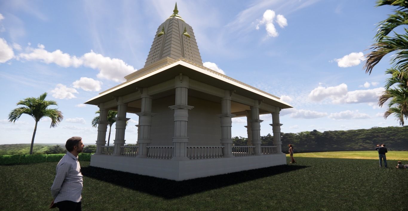Temple Design - 3D Model 3D model_4
