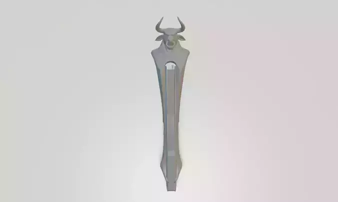 Celestial melee fan 3D print model