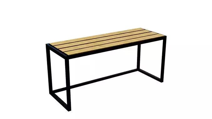 Simple Bench With Poor Quality Looks