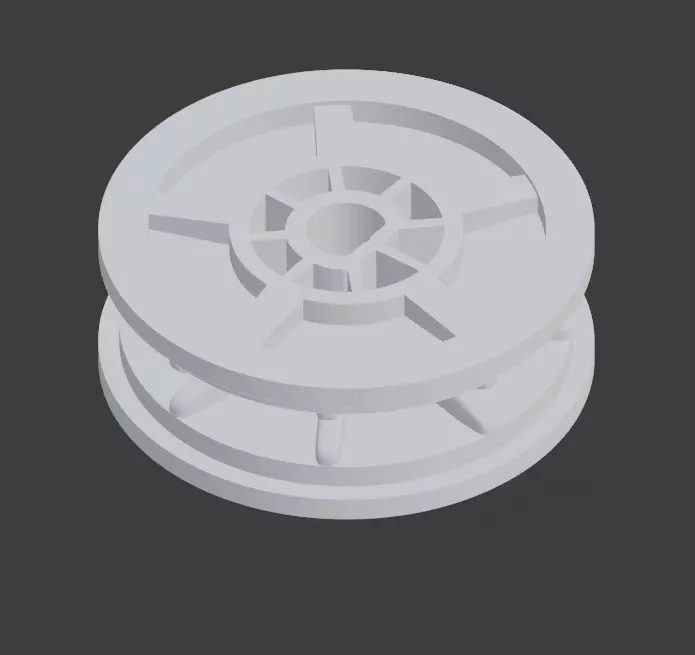 curtain impeller wheel 3d model 3D print model
