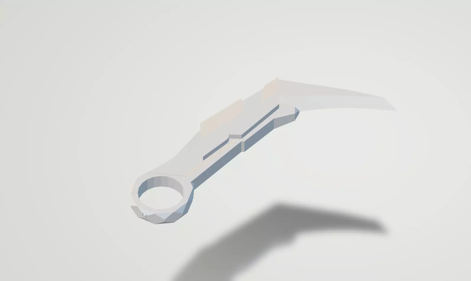 Prime Karambit 3D print model_0