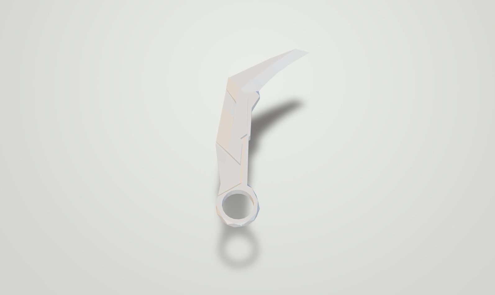 Prime Karambit 3D print model_1