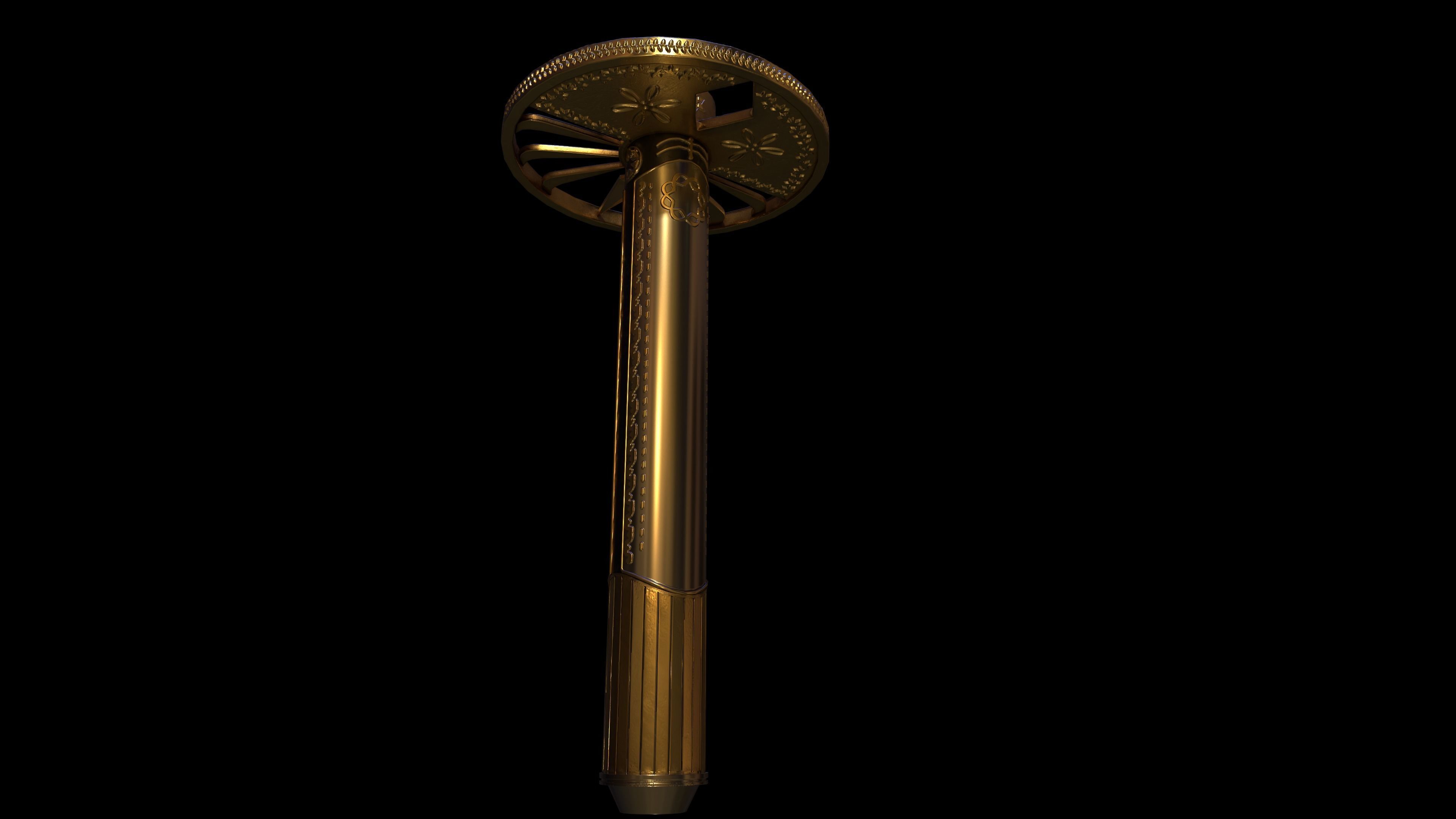  Lily Tora-Asis Lightsaber  Star Wars Edge of Balance Low-poly 3D model_2