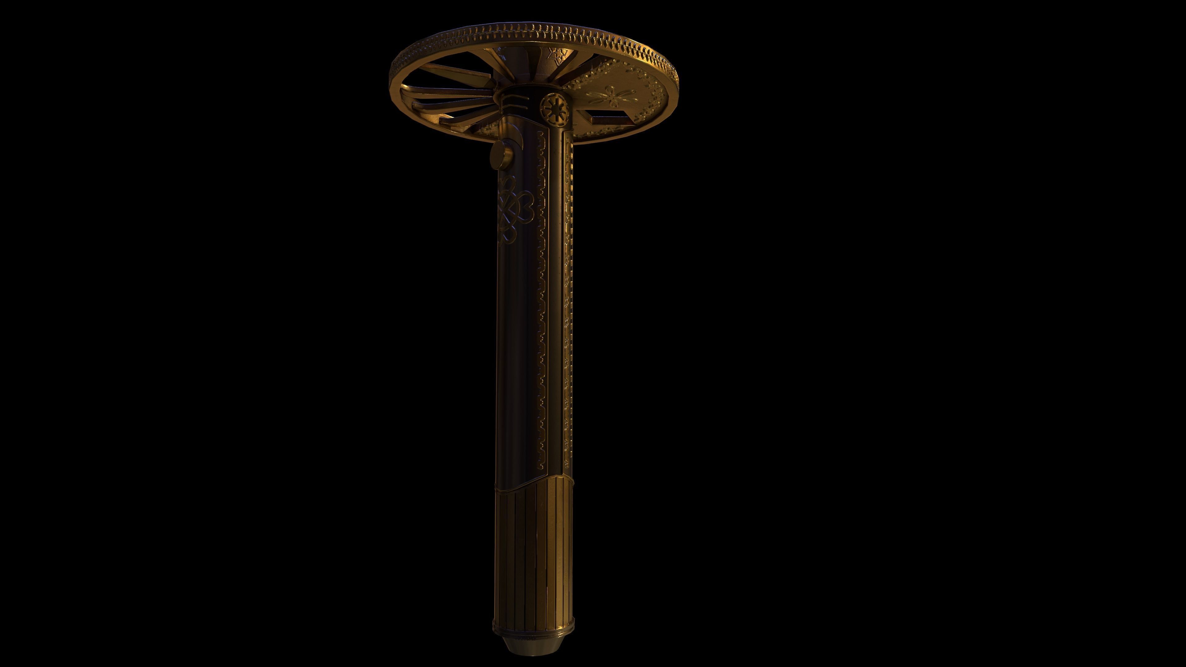  Lily Tora-Asis Lightsaber  Star Wars Edge of Balance Low-poly 3D model_24