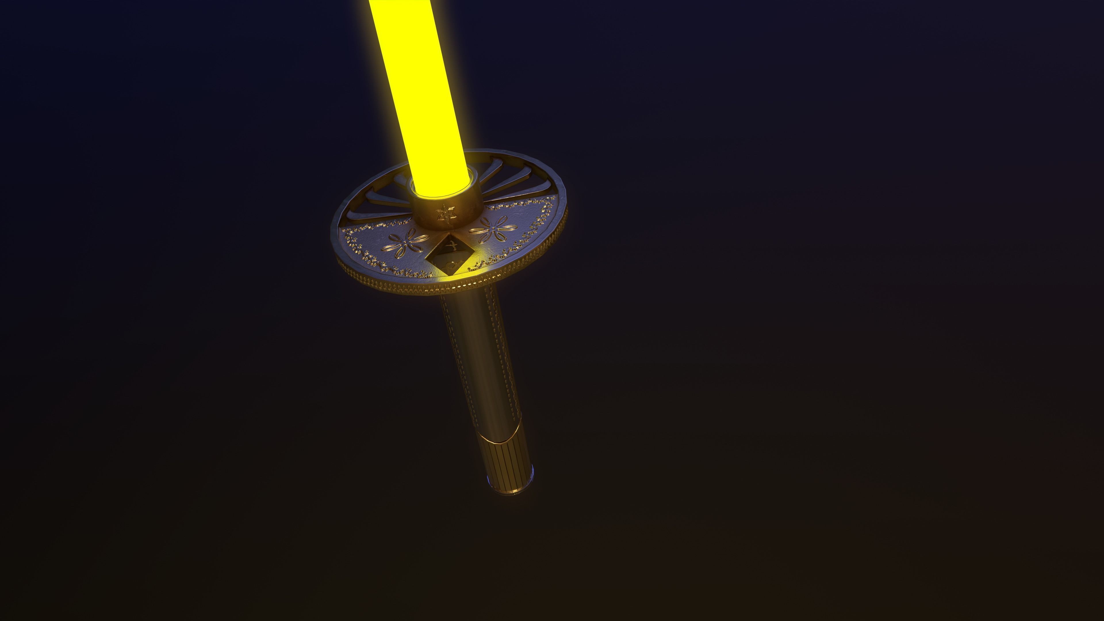  Lily Tora-Asis Lightsaber  Star Wars Edge of Balance Low-poly 3D model_17