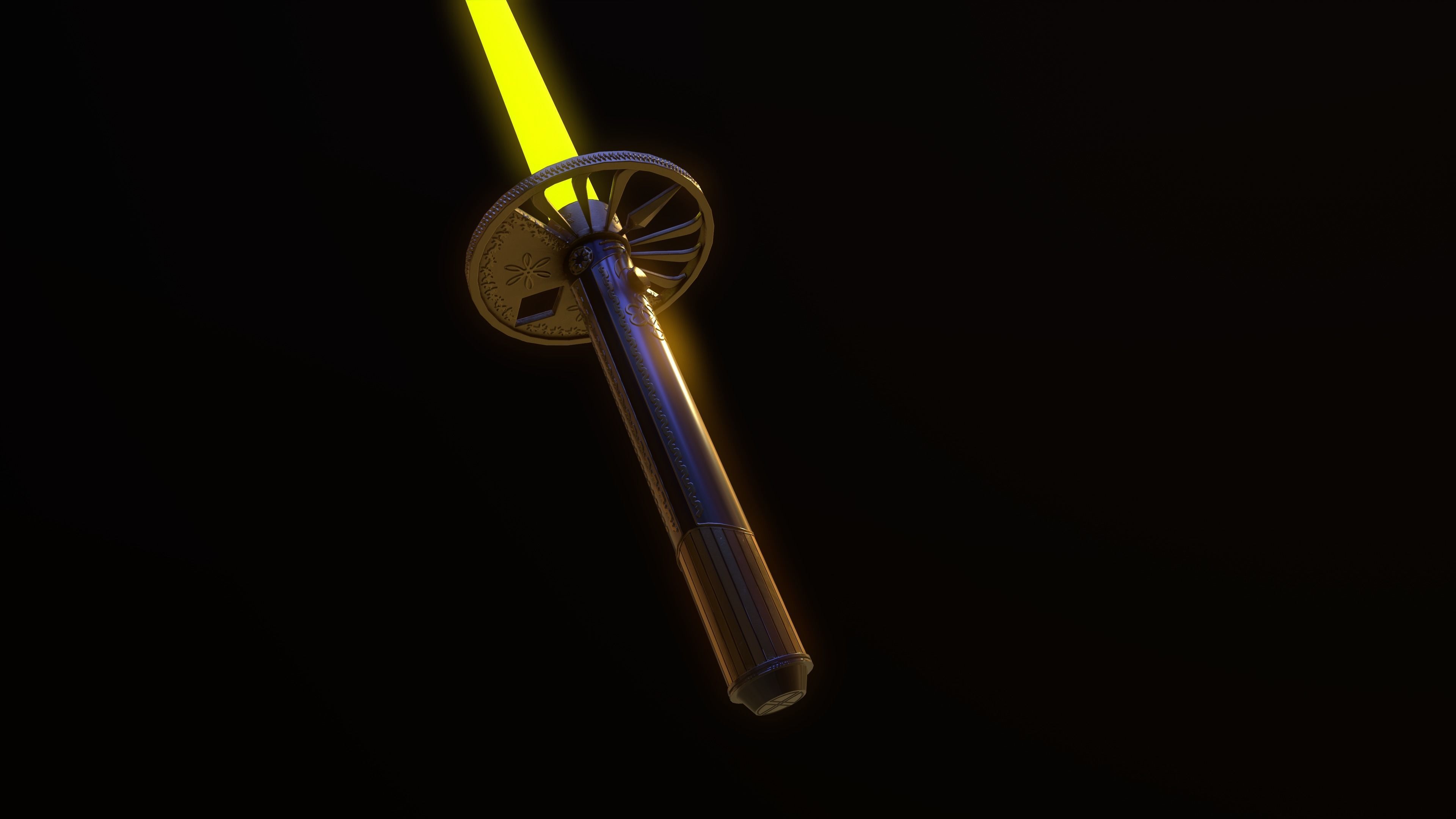  Lily Tora-Asis Lightsaber  Star Wars Edge of Balance Low-poly 3D model_13