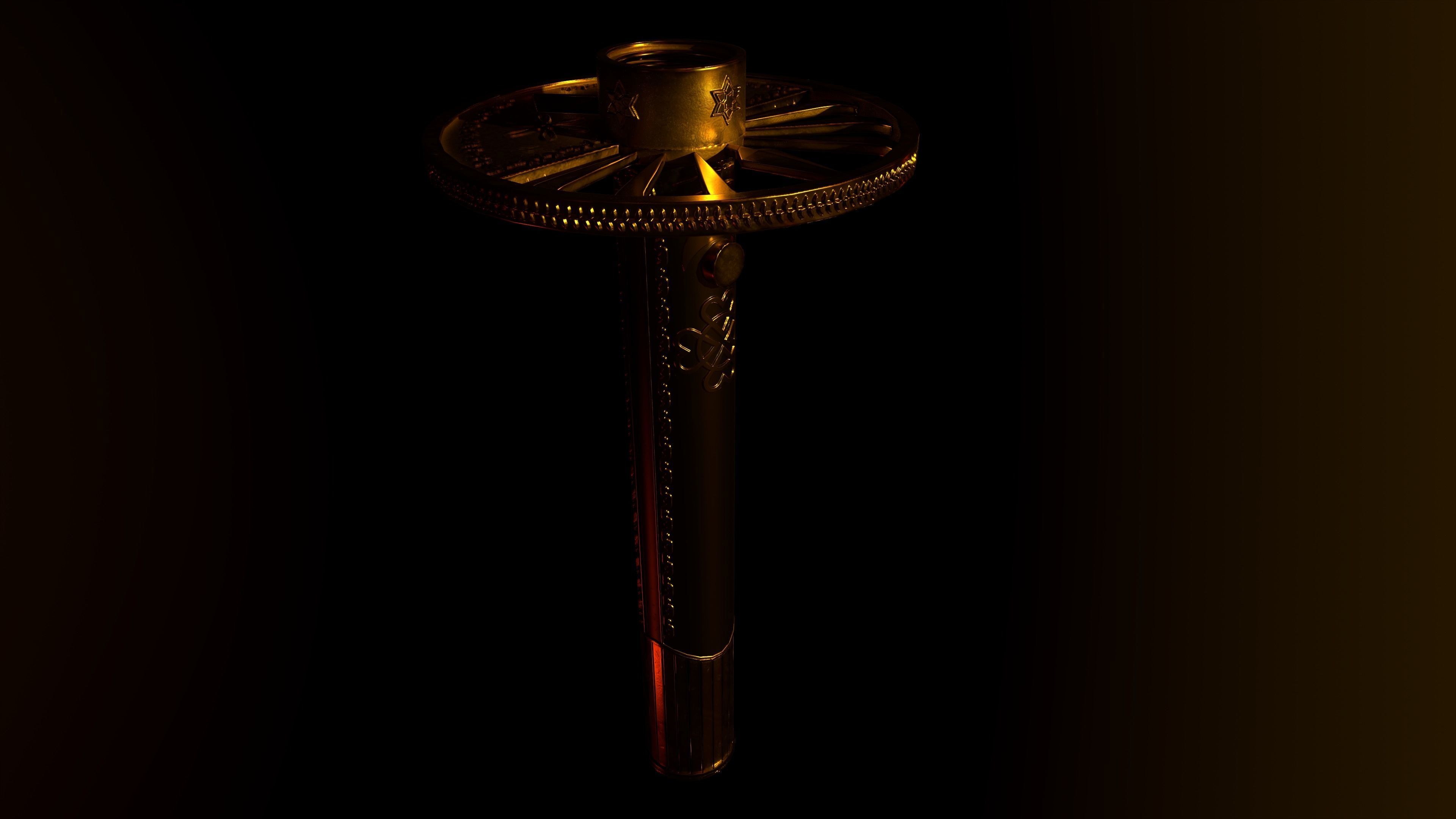  Lily Tora-Asis Lightsaber  Star Wars Edge of Balance Low-poly 3D model_22
