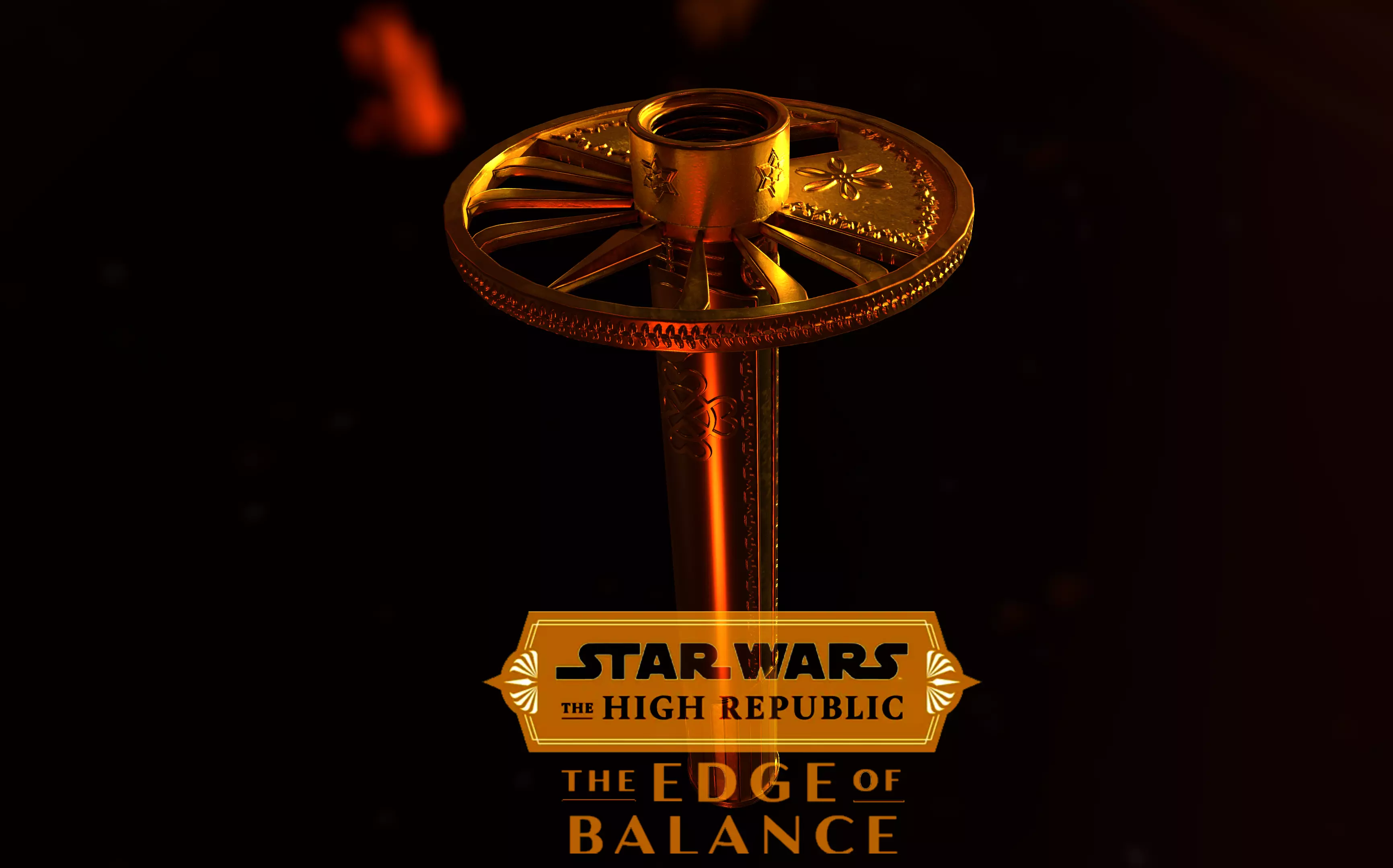  Lily Tora-Asis Lightsaber  Star Wars Edge of Balance Low-poly 3D model_0