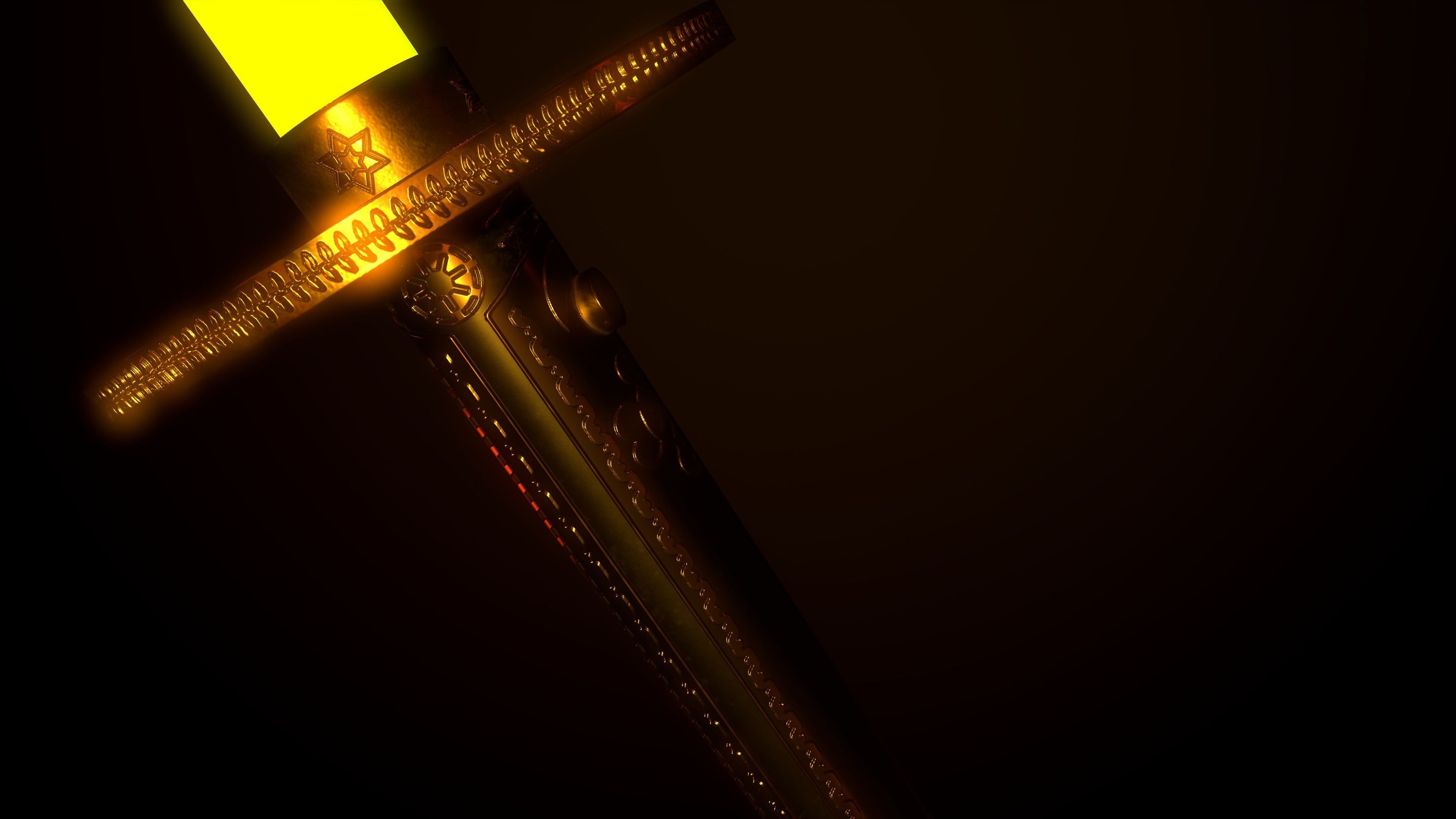  Lily Tora-Asis Lightsaber  Star Wars Edge of Balance Low-poly 3D model_10