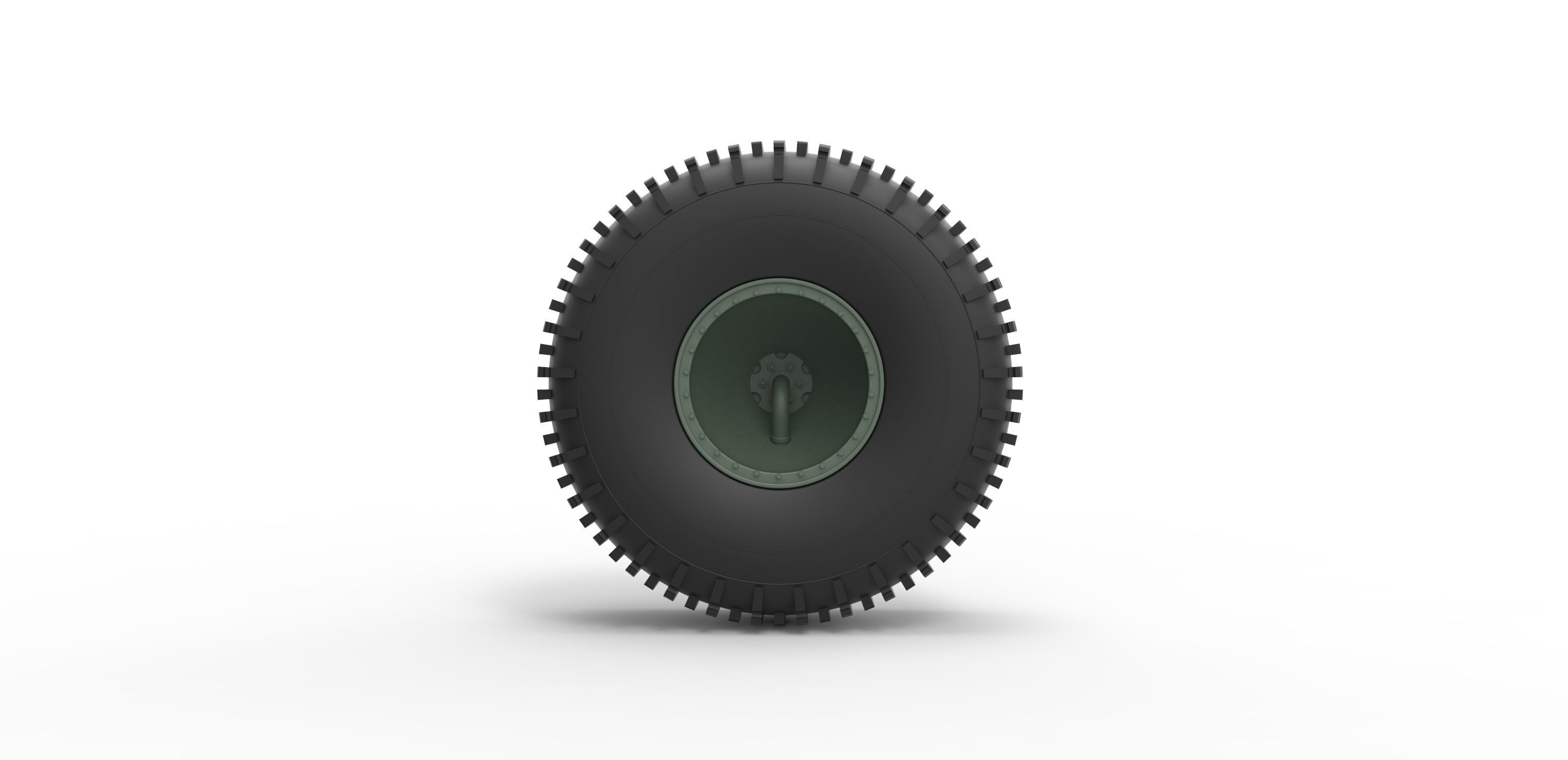 Offroad wheel 37 Scale 1 to 20 3D print model_4