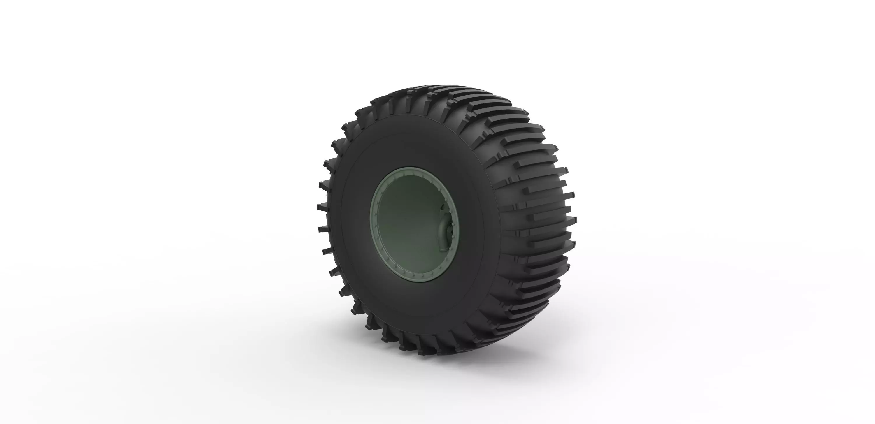 Offroad wheel 37 Scale 1 to 20 3D print model_0