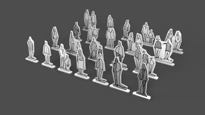 Human Figures - Modern