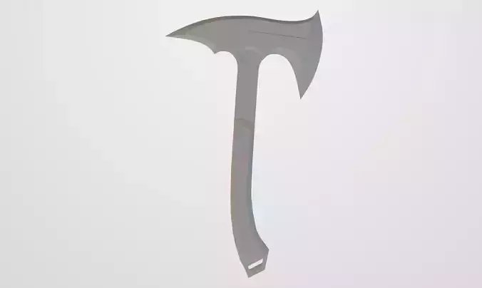 Prism 3 Axe 3D print model