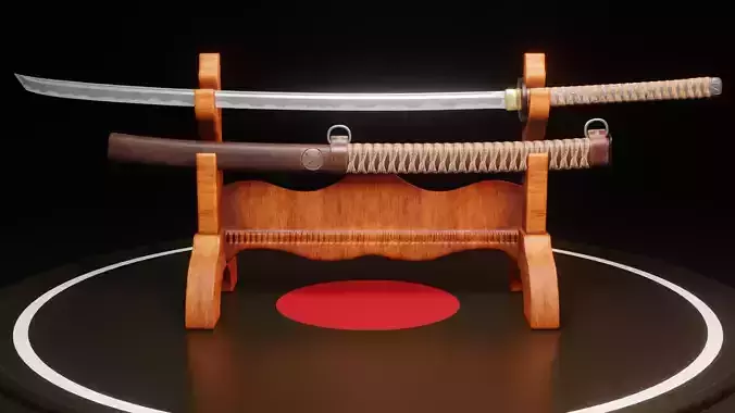 Katana two samurai swords