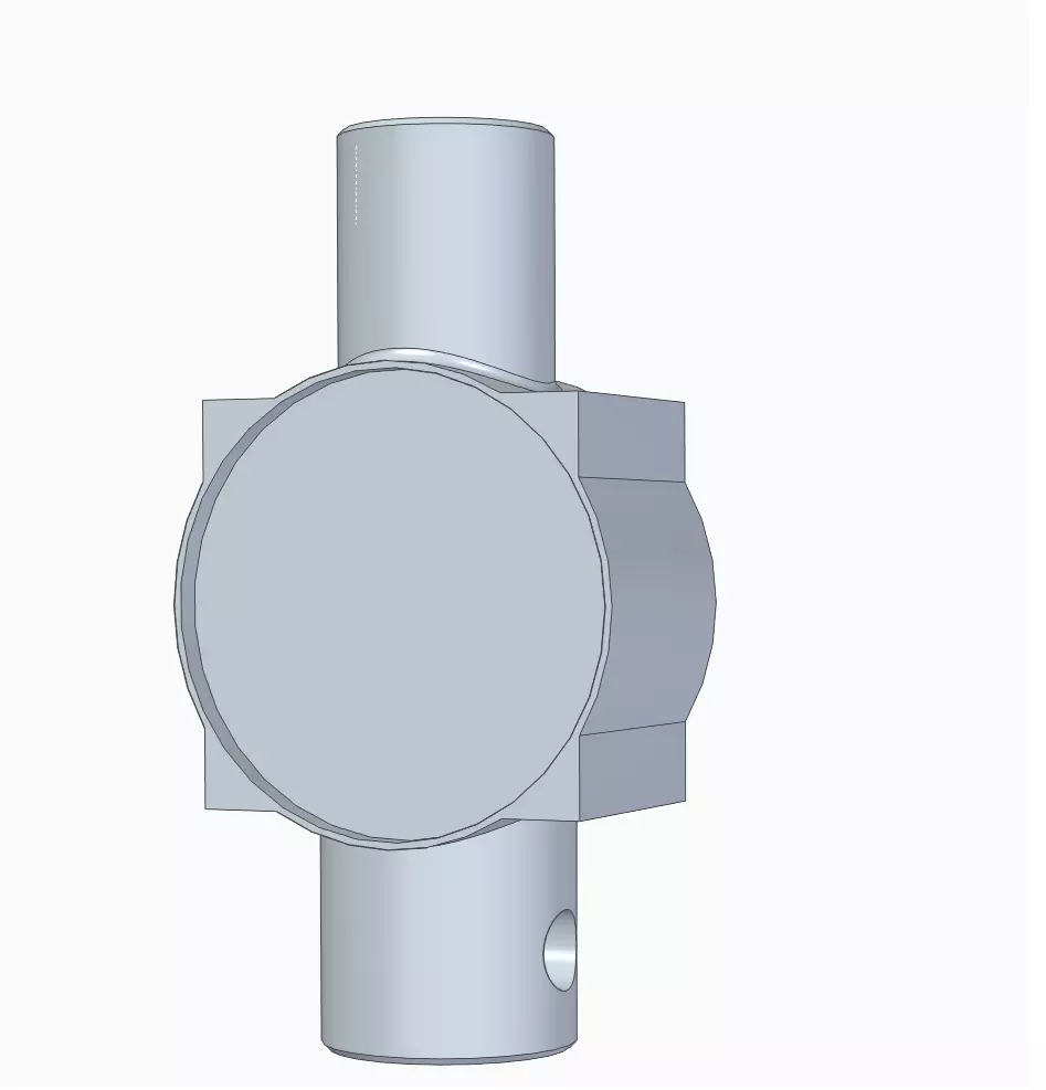 Mouthpiece metal valve 3D print model