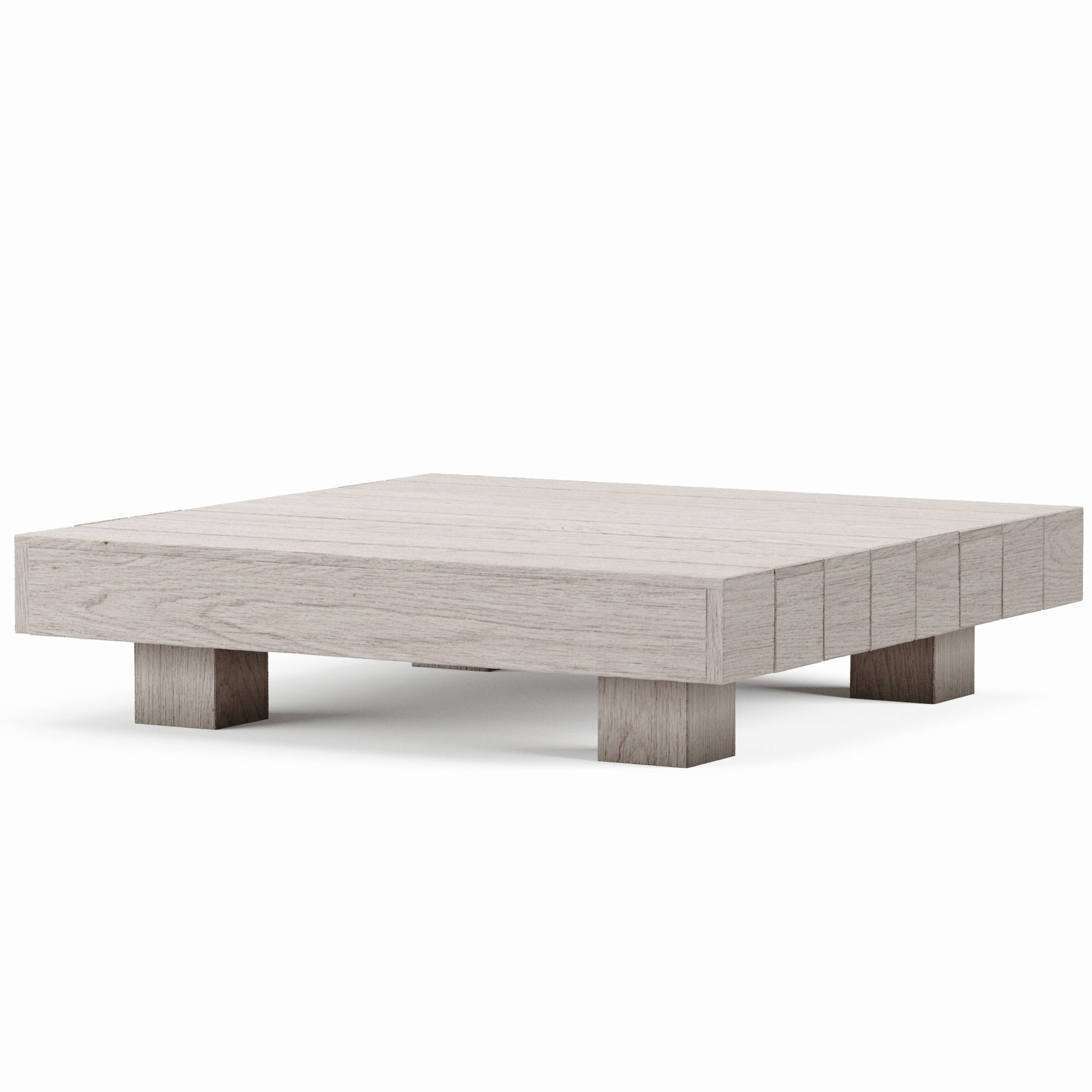 LUBEK Coffee Table Low-poly 3D model_6
