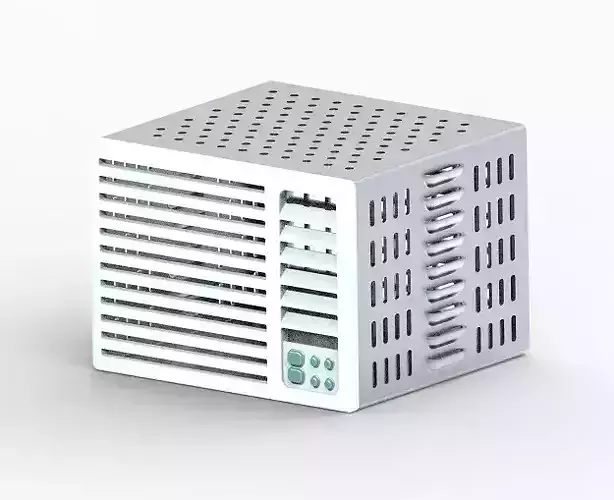 Stylish Window Air Conditioner 3D print model