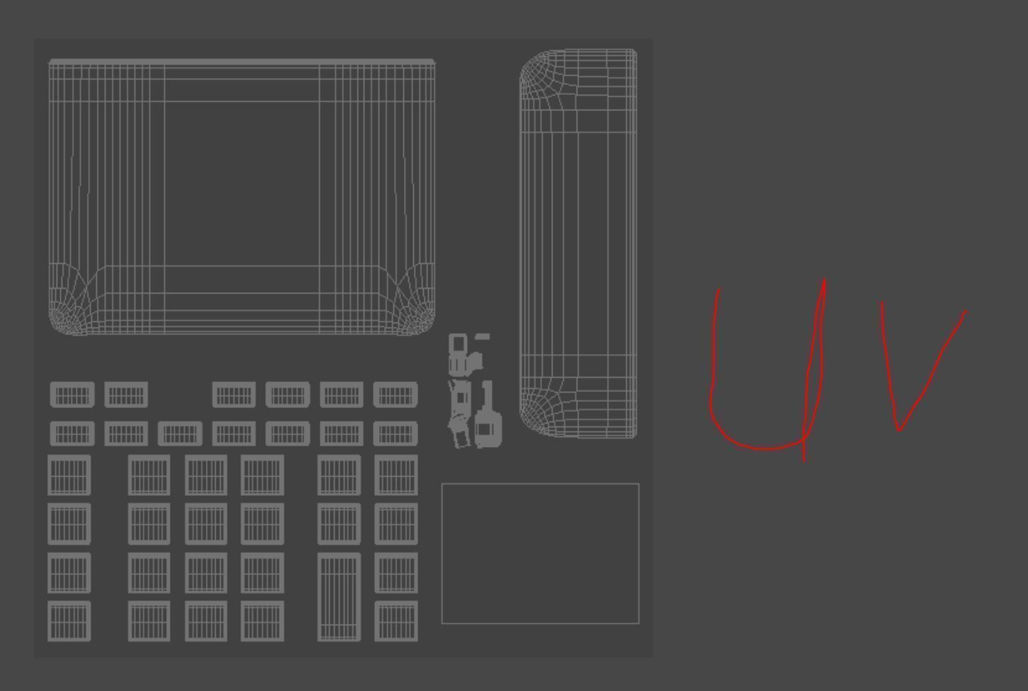 Sharp El-1501 Compact  12-Digit Display  Printing Calculator 3D model_13