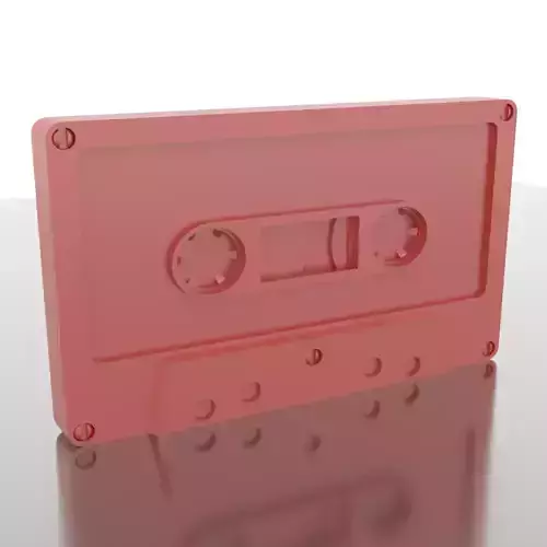 Classic Cassette Model for 3D Print 3D print model